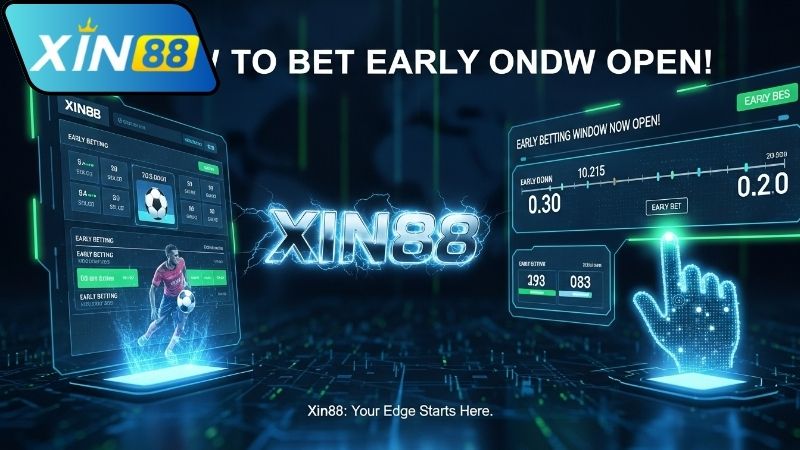 Hướng dẫn cách vào kèo sớm tại Xin88